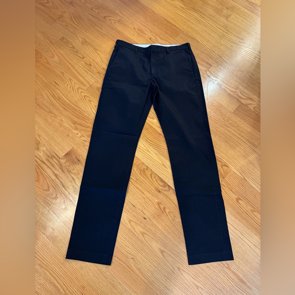 J. Crew Men's Black Ludlow Pants.